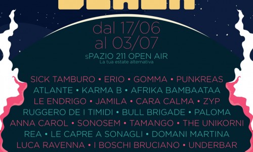 Dal 17 giugno riparte ‘Sun Of A Beach’, l'estate alternativa di Spazio211.